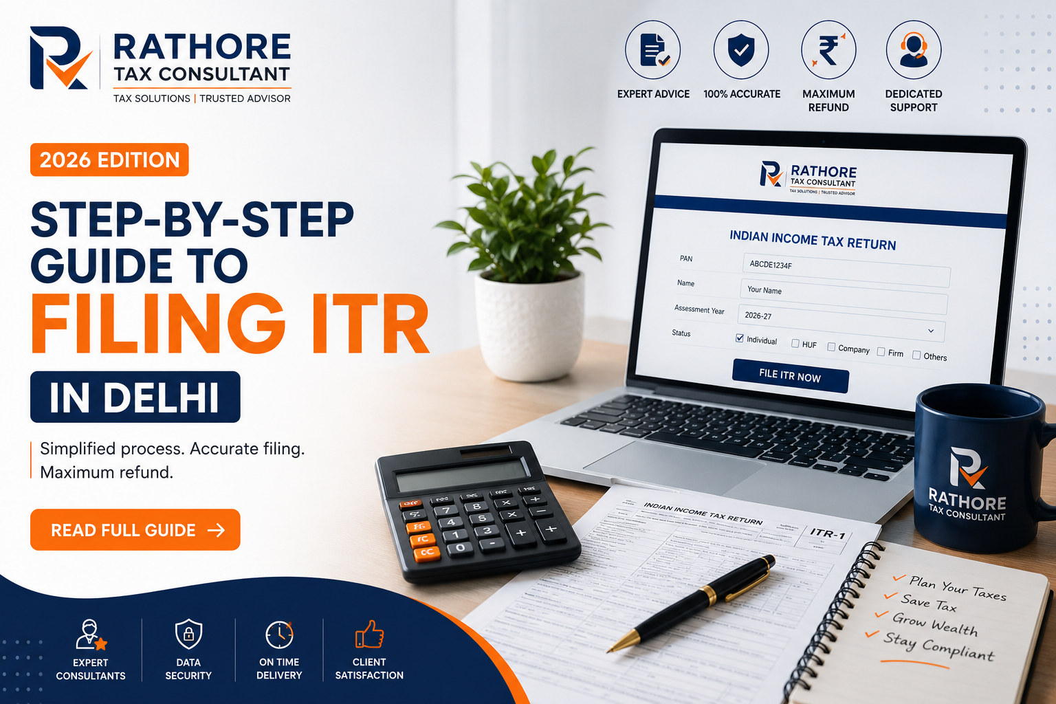 step by step guide to filing itr in delhi 2026 edition